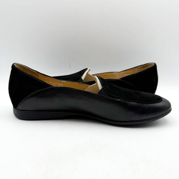 Dansko Womens Lace 38 Moc Loafer EU 38 US 7.5-8 Black Leather NIB - Picture 4 of 12